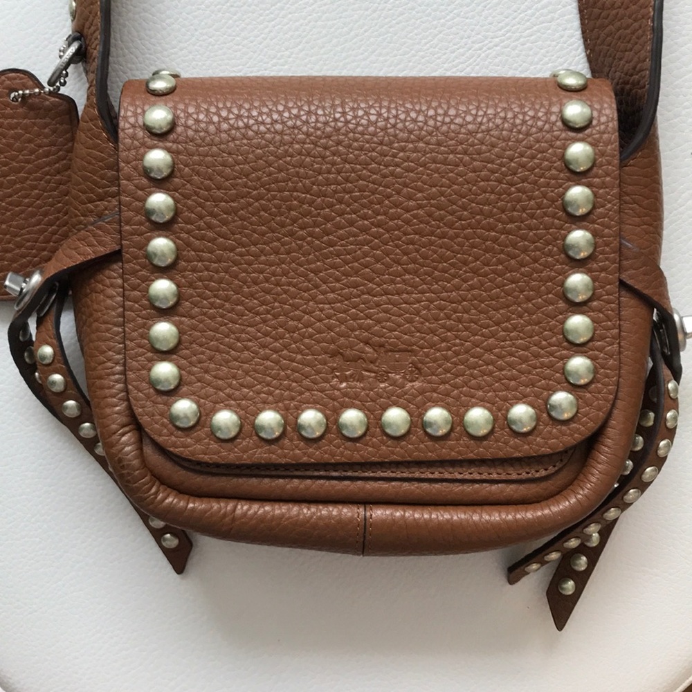 Limited Edition Coach Dakotah with silver studs - Picture 2 of 8